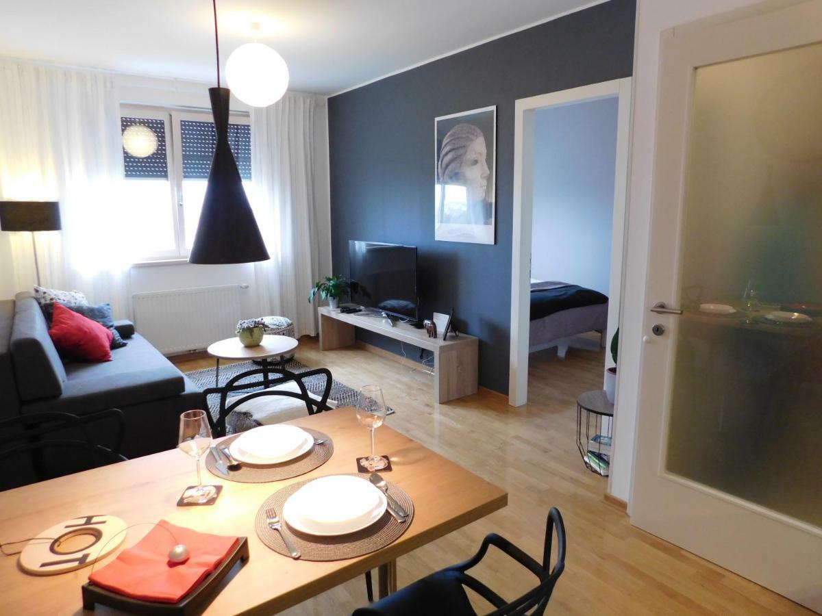Apartman Nadja Arena Zagreb Exteriör bild