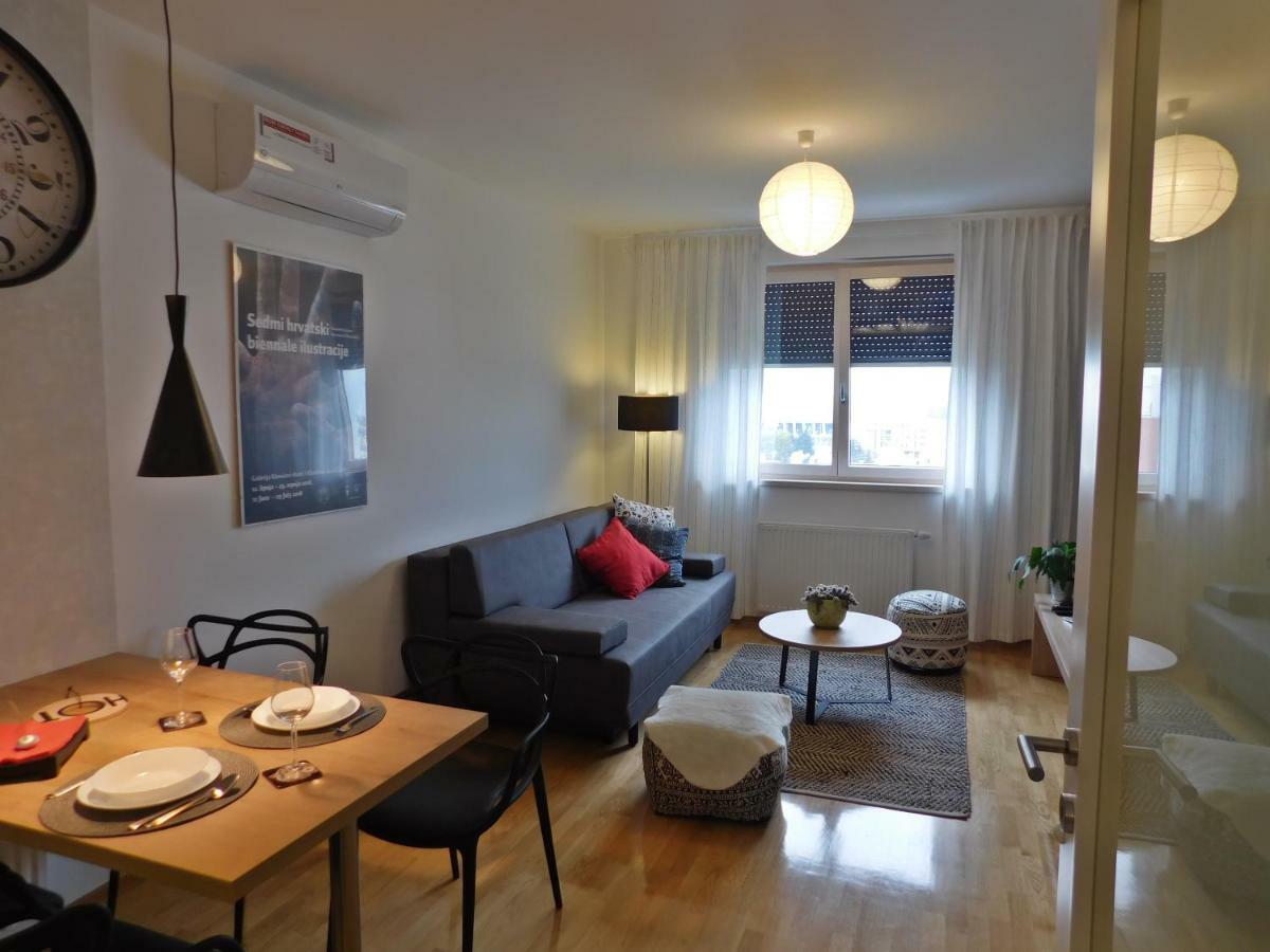 Apartman Nadja Arena Zagreb Exteriör bild